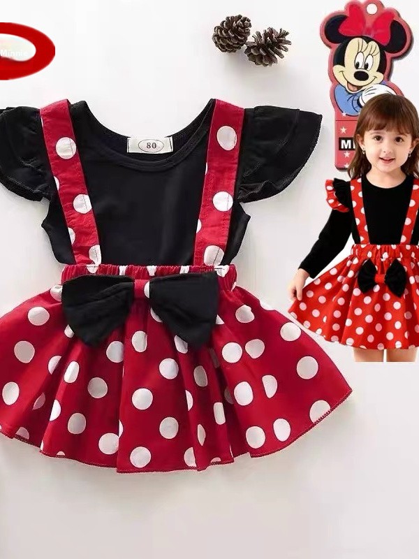 Baby Nursery Outfits - Dziecięca spódniczka księżniczki Myszki Miki i
