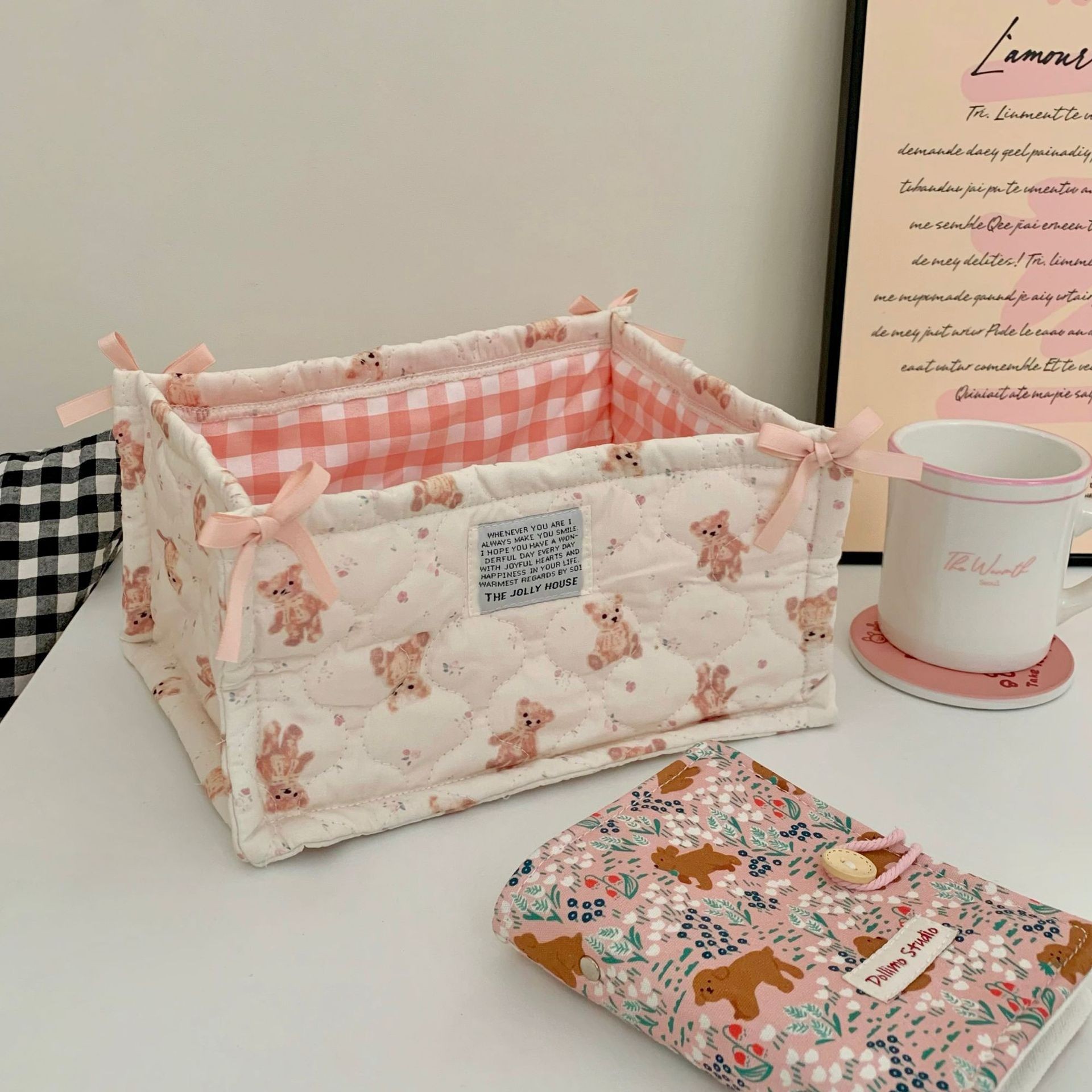 Baby Nursery Storage - Kosz na pieluchy dla niemowląt, składany