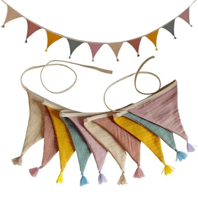 Baby Nursery Bunting - Urocza dekoracja do pokoju dziecięcego Trznadel