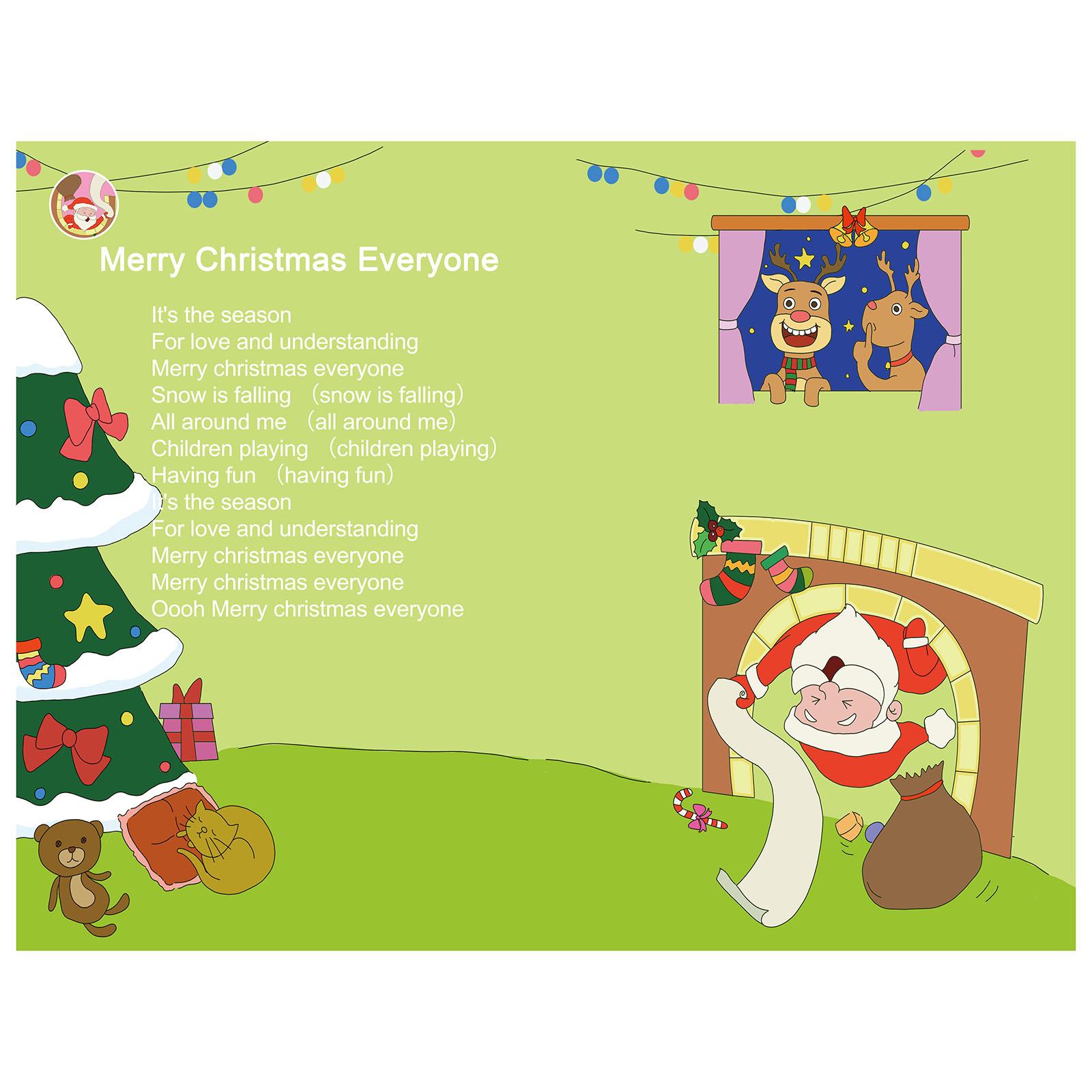 Baby Nursery Song - Interaktywna książeczka dźwiękowa dla dzieci, świąteczna,