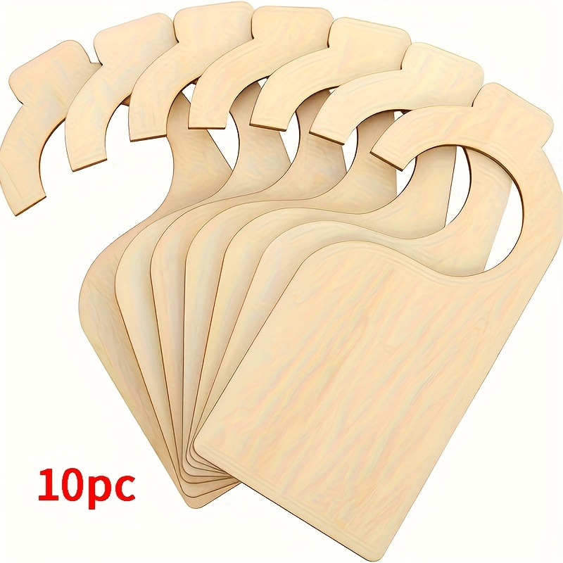 Baby Nursery Uniform - 10 szt. Puste drewniane przegródki do