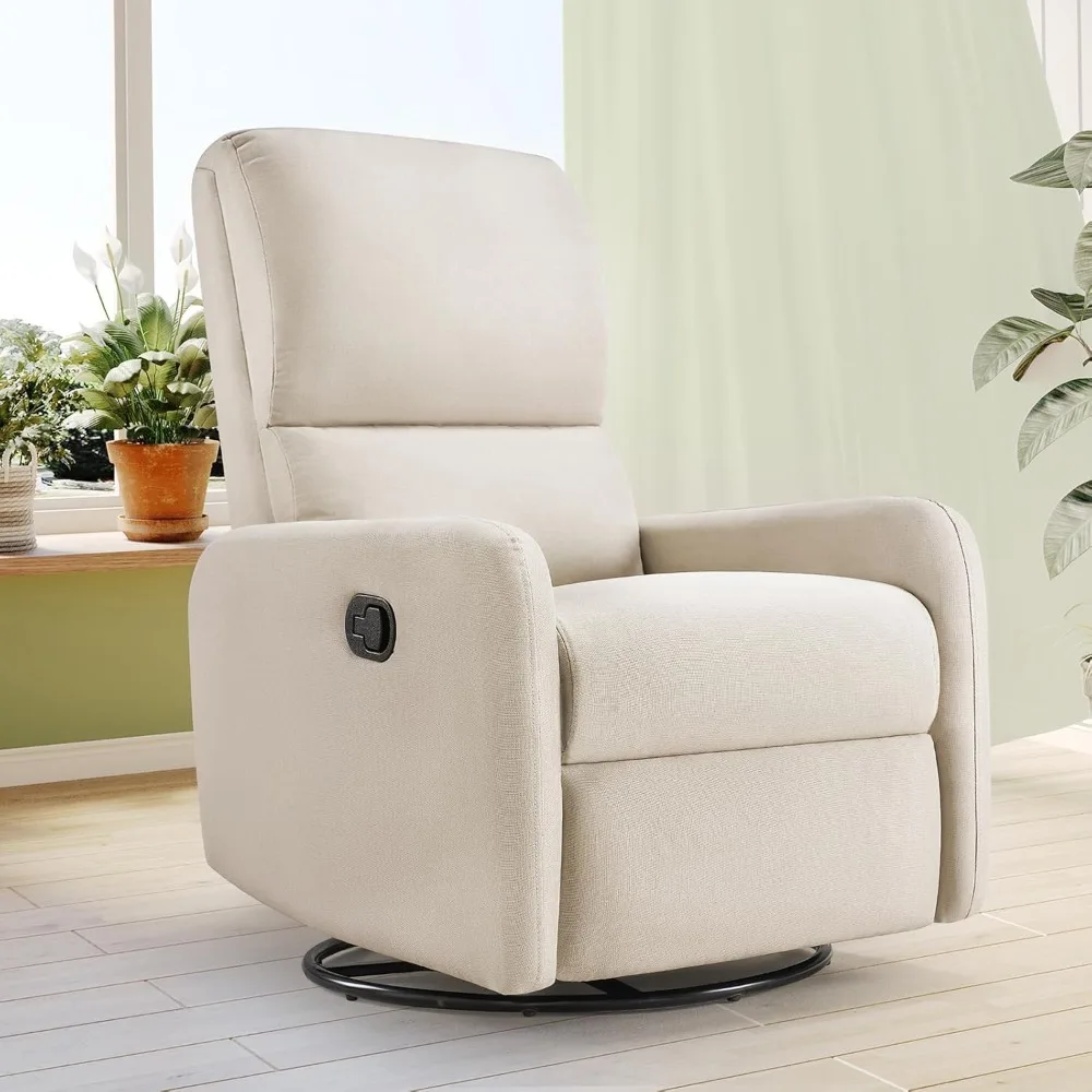 Rocking Chair Nursery - Fotel bujany z wysokim oparciem do