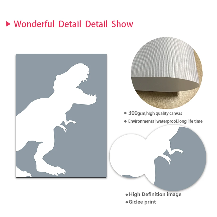 Baby Boy Nursery Quotes - Dinozaury z epoki Jurajskiej Tyrannosaurus Rex