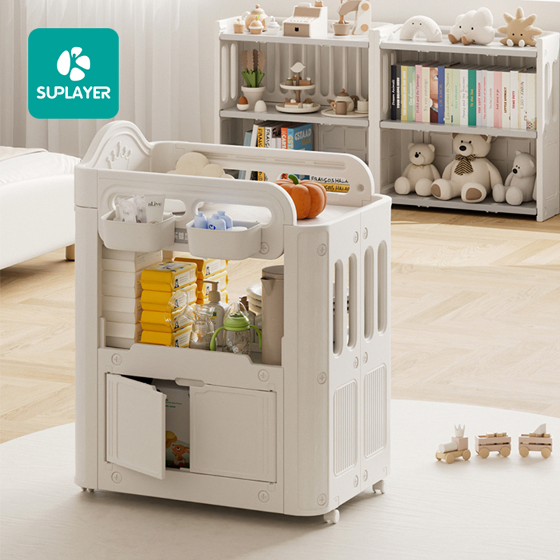 Baby Nursery Crib - Wielofunkcyjna przewijarka dla niemowląt 3w1 z