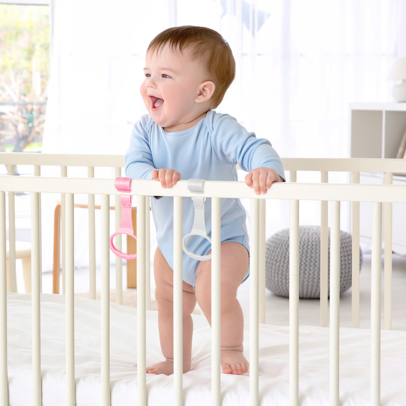 Baby Nursery Crib - 4 sztuki uchwytów do wspinania się