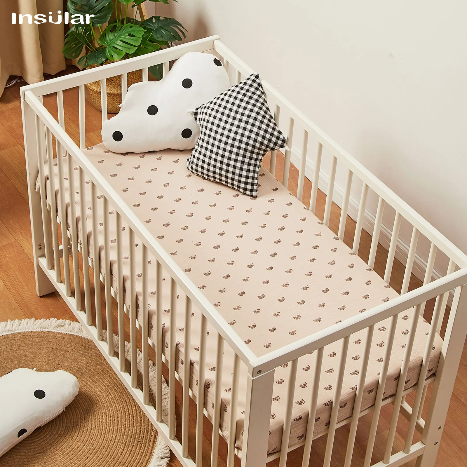 Baby Nursery Sale - 130*70cm prześcieradła do łóżeczka miękkie łóżeczko