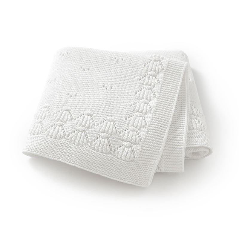 Baby Nursery Quilts - Kocyki bawełniane dla niemowląt 90x70cm, otulacze