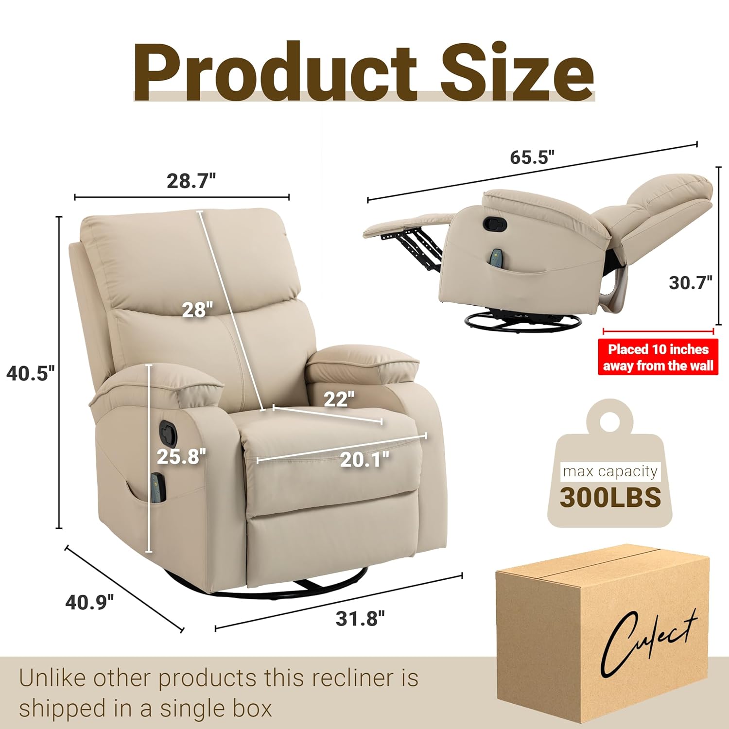 360 °   Fotel masujący obrotow – Rocking Chair Nursery recenzja i cena