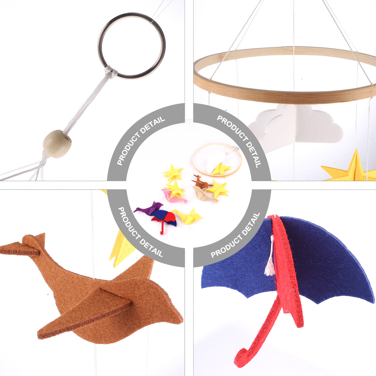 1 szt. Dekoracja do łóżeczka d – Baby Nursery Decor Girl recenzja i cena