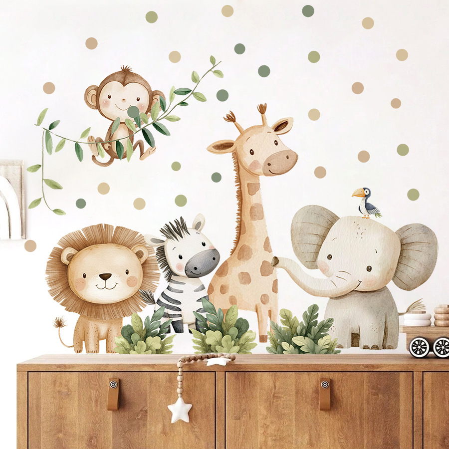 Naklejki ścienne Boho Las Zwie – Baby Nursery Decor Girl recenzja i cena
