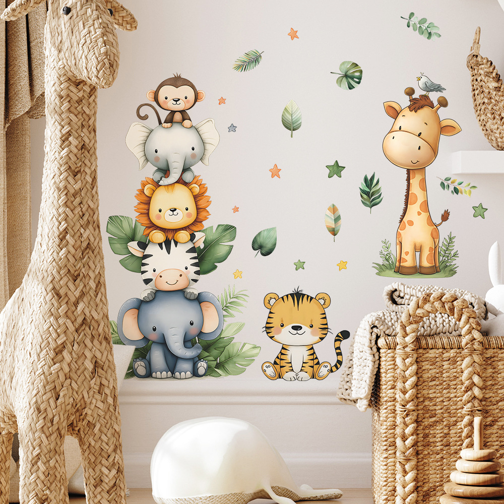 Naklejki ścienne Boho Las Zwie – Baby Nursery Decor Girl recenzja i cena