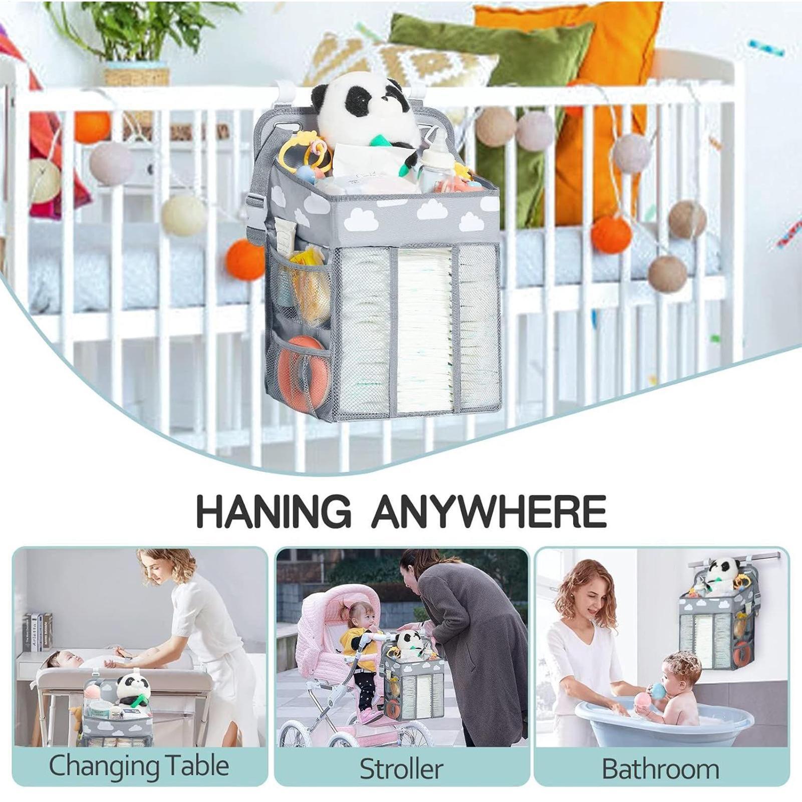 Organizer na pieluchy do łóżec – Baby Nursery Storage recenzja i cena