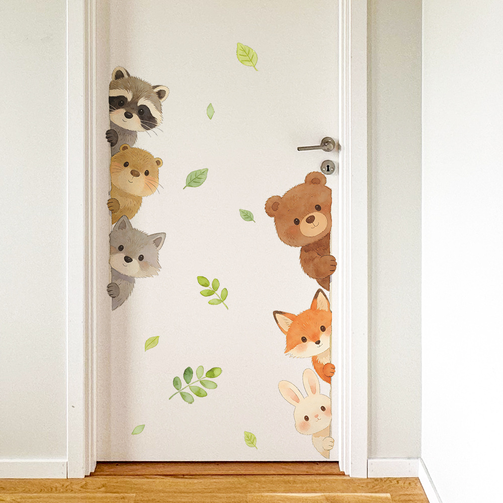Urocze naklejki ścienne z moty – Baby Nursery Wallpaper Girl recenzja i cena