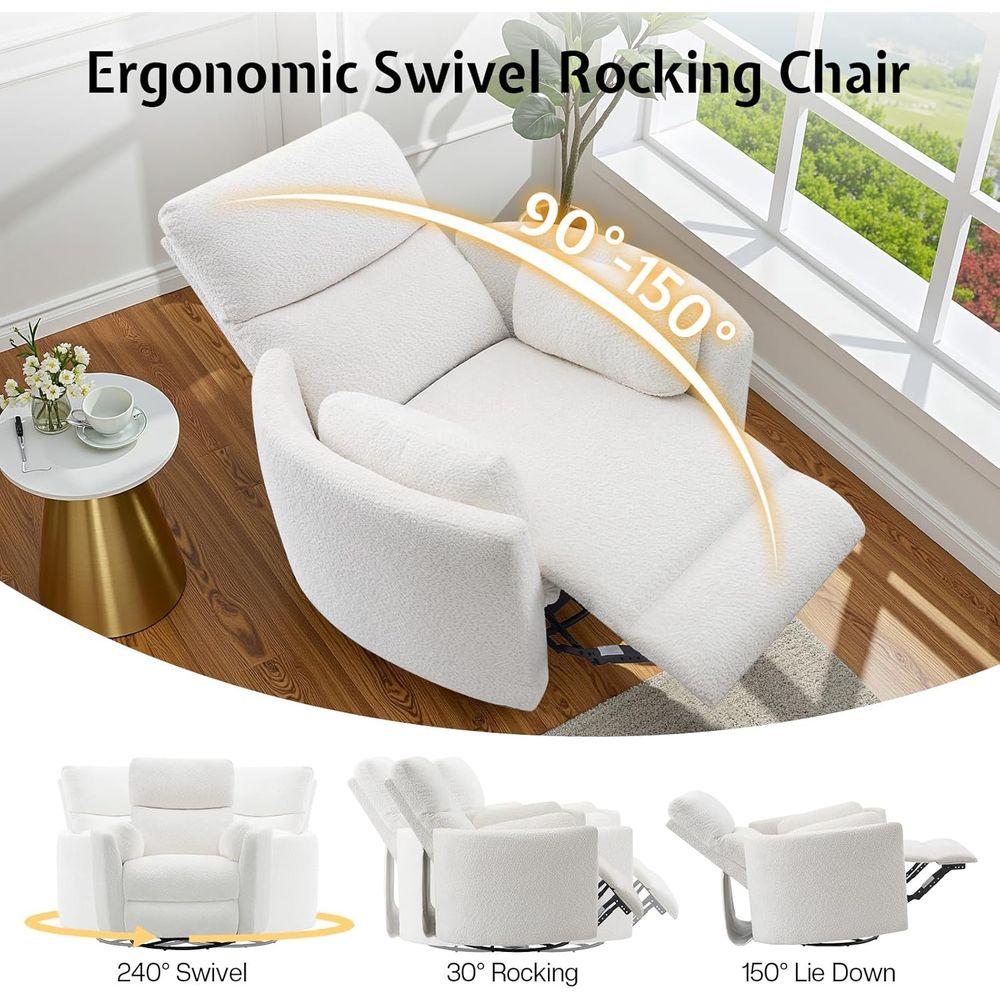 Elektryczny fotel rozkładany d – Rocking Chair Nursery recenzja i cena