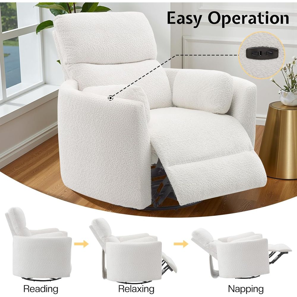 Elektryczny fotel rozkładany d – Rocking Chair Nursery recenzja i cena