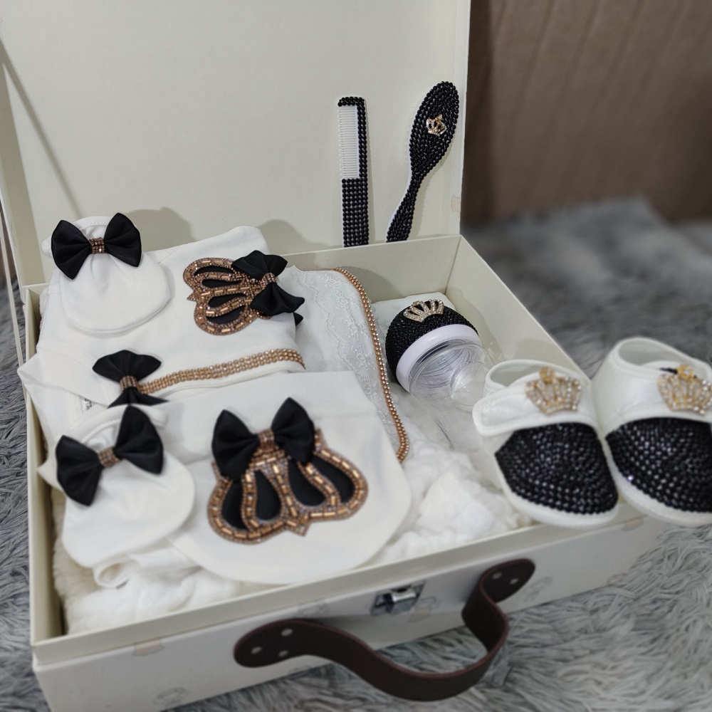 Dollbling Black Gold Newborn B – Baby Nursery Uniform recenzja i cena