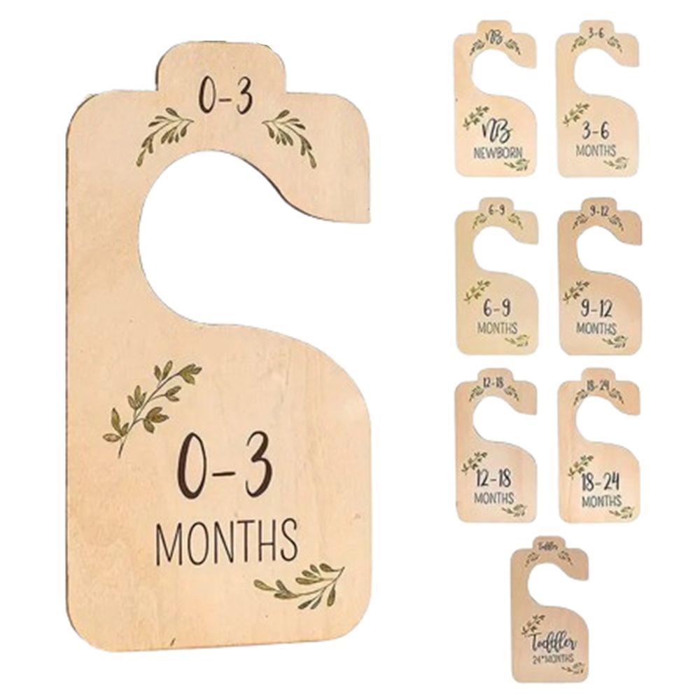 7/8 szt. Drewniane przegródki  – Baby Nursery Uniform recenzja i cena