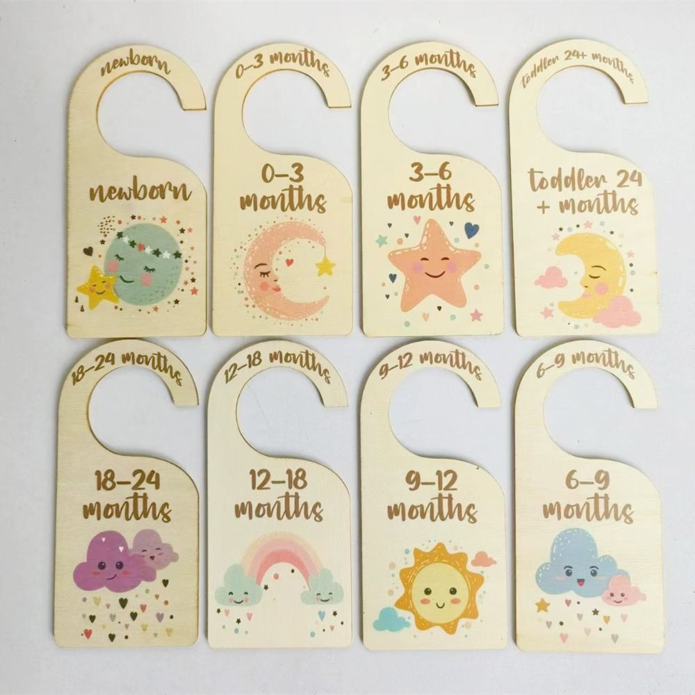 7/8 szt. Drewniane przegródki  – Baby Nursery Uniform recenzja i cena