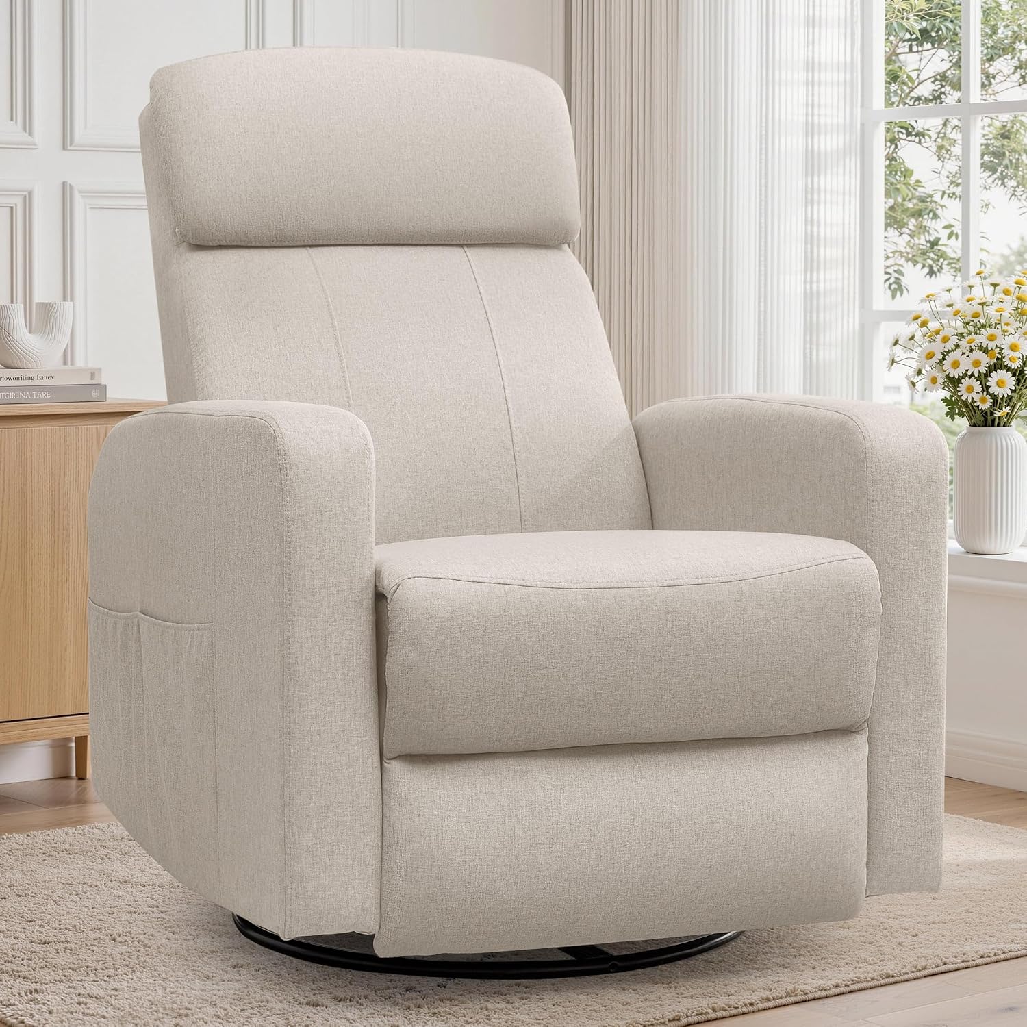 Fotel rozkładany z funkcją wst – Rocking Chair Nursery recenzja i cena