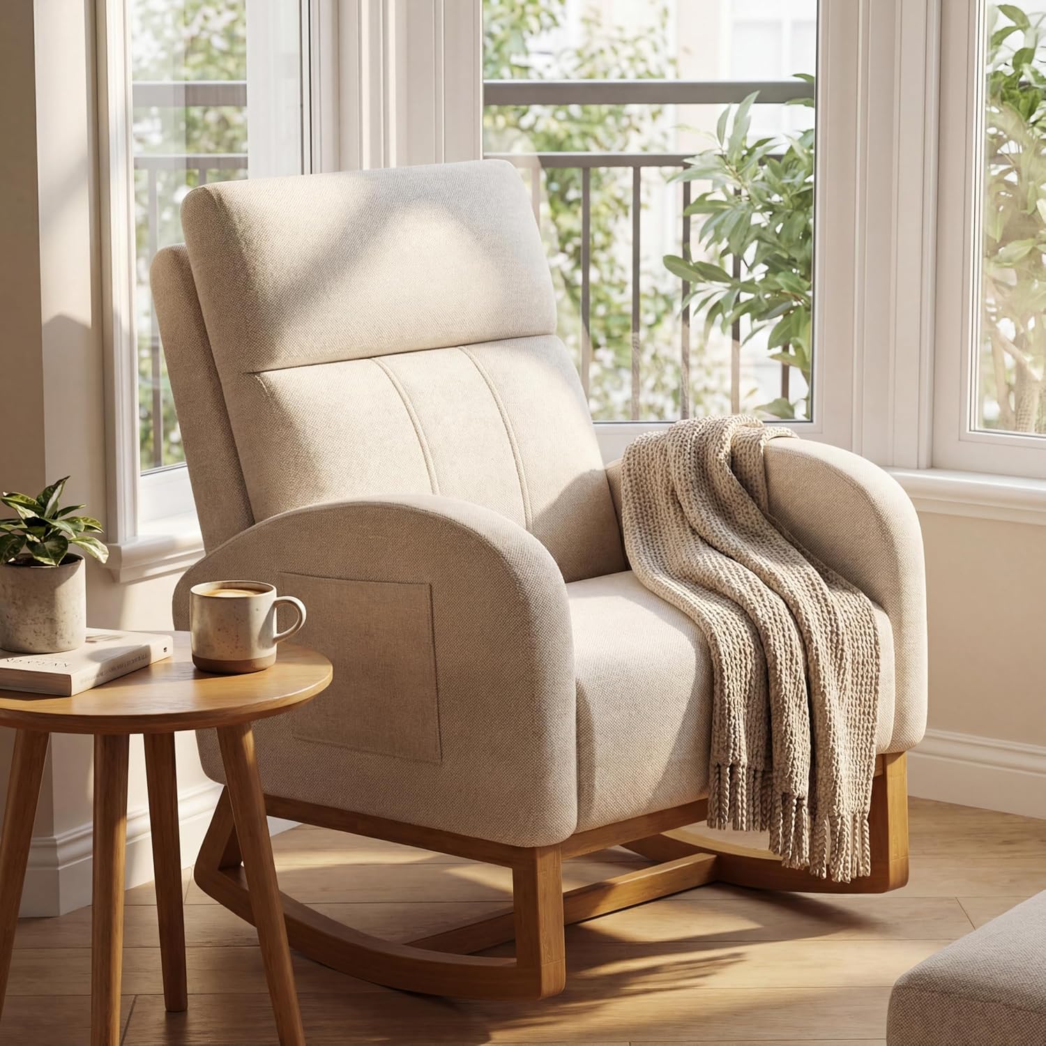 # Wygodny fotel bujany z wysok – Rocking Chair Nursery recenzja i cena