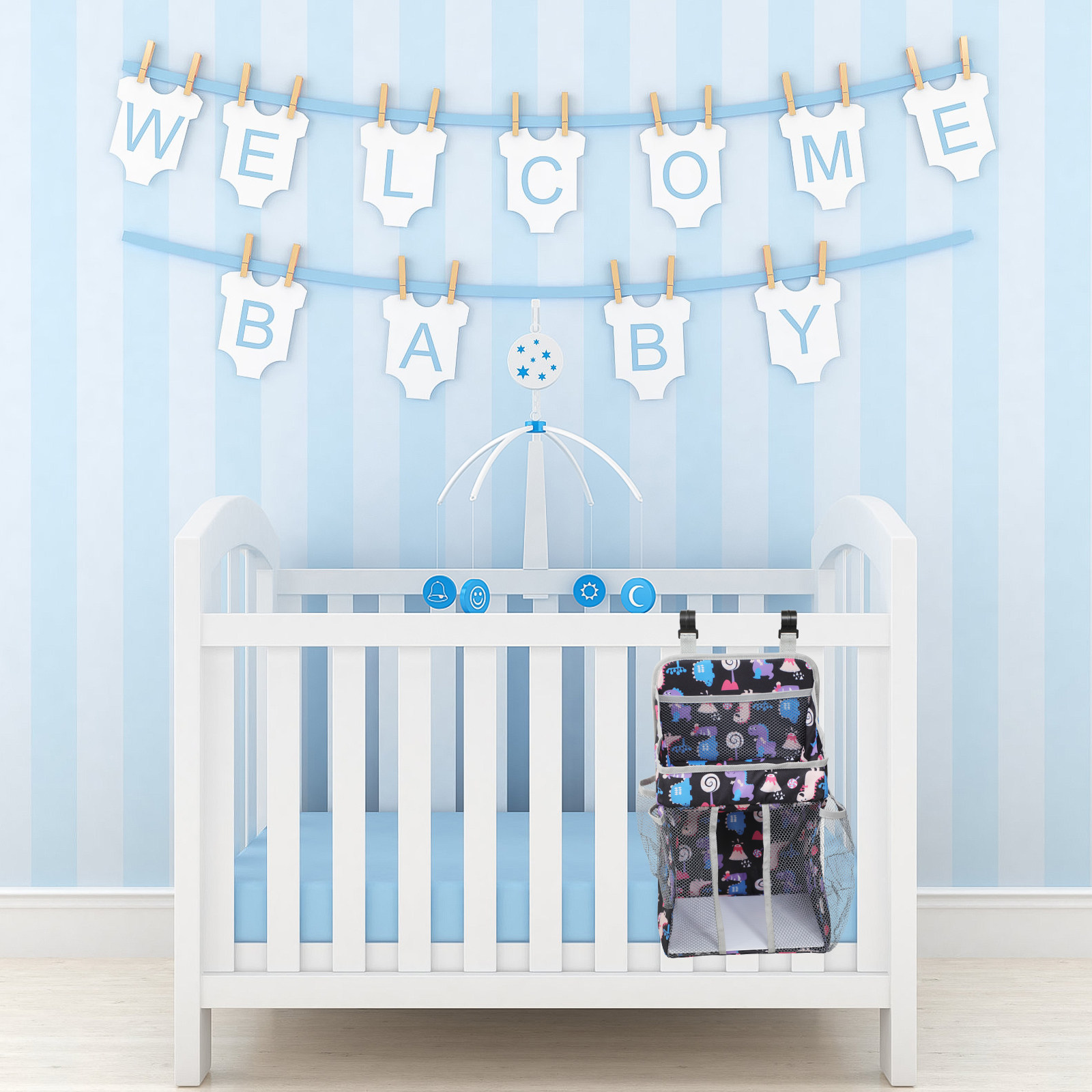 Torby na pieluchy, organizery  – Baby Nursery Storage recenzja i cena
