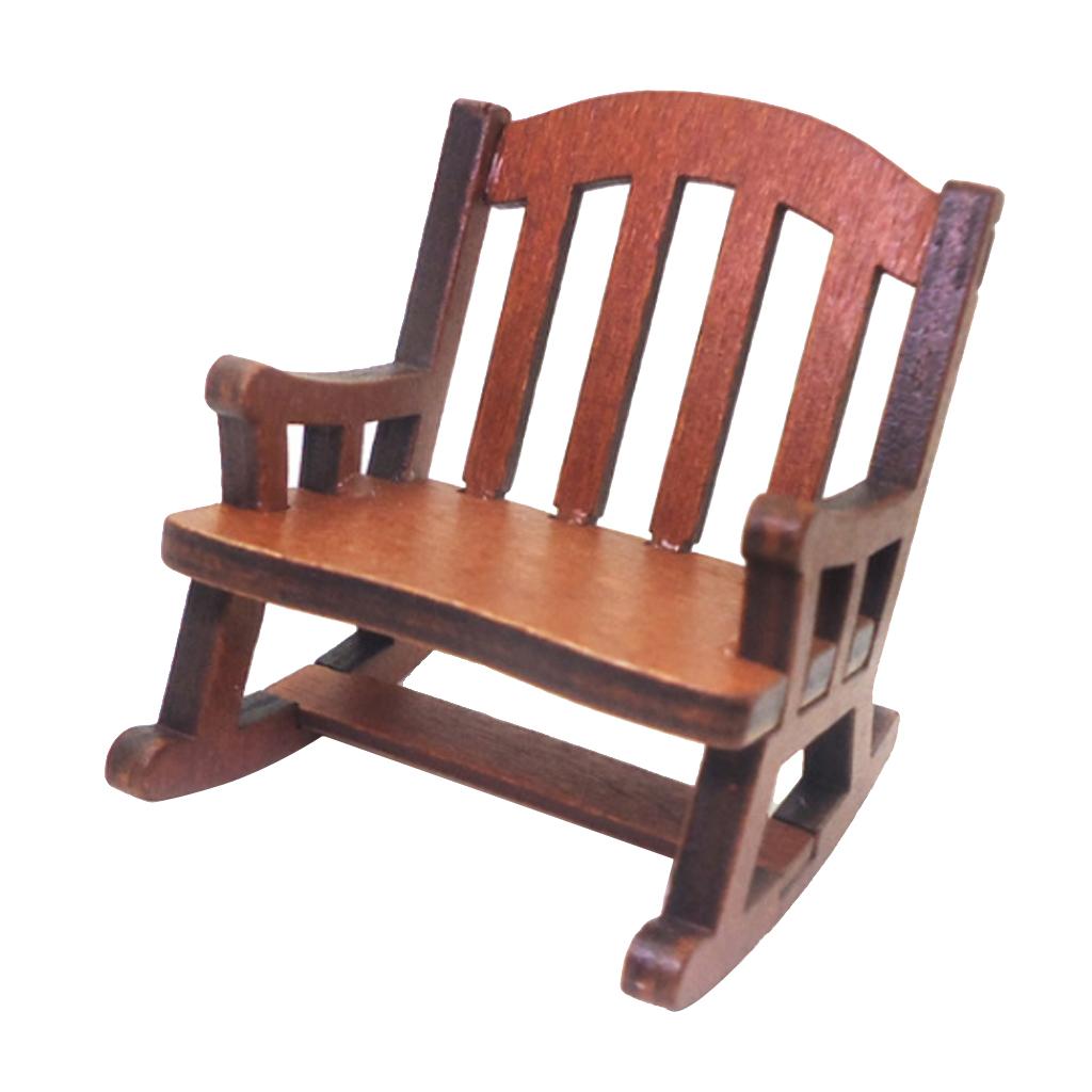 Drewniany miniaturowy fotel bu – Rocking Chair Nursery recenzja i cena