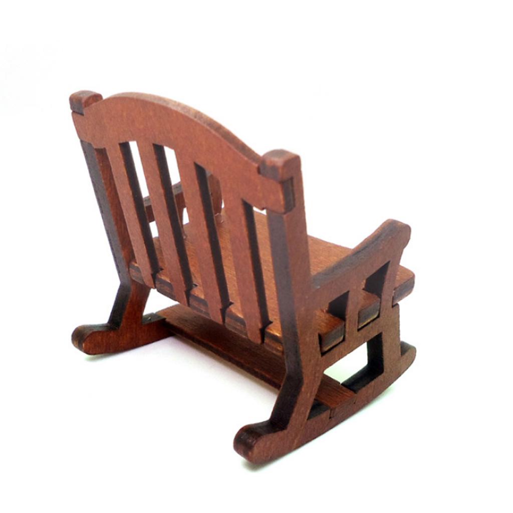 Drewniany miniaturowy fotel bu – Rocking Chair Nursery recenzja i cena