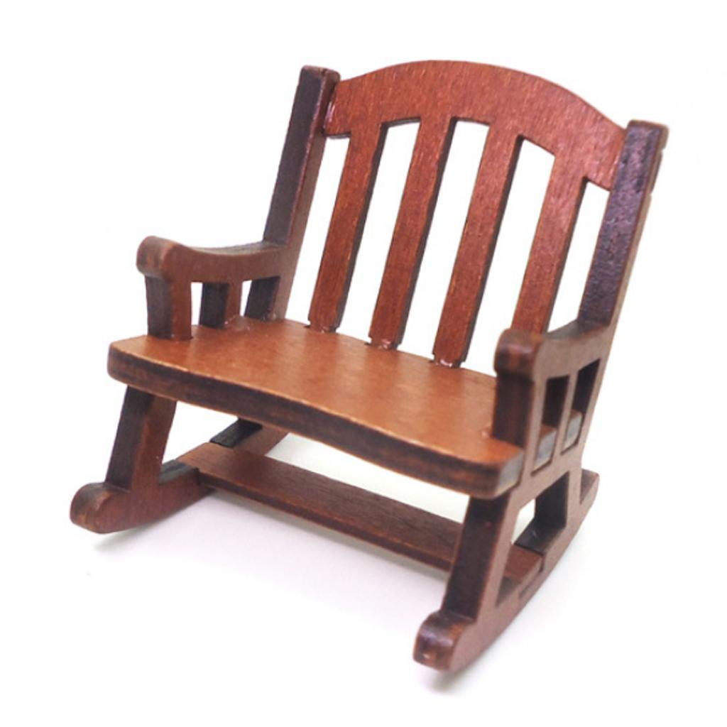 Drewniany miniaturowy fotel bu – Rocking Chair Nursery recenzja i cena