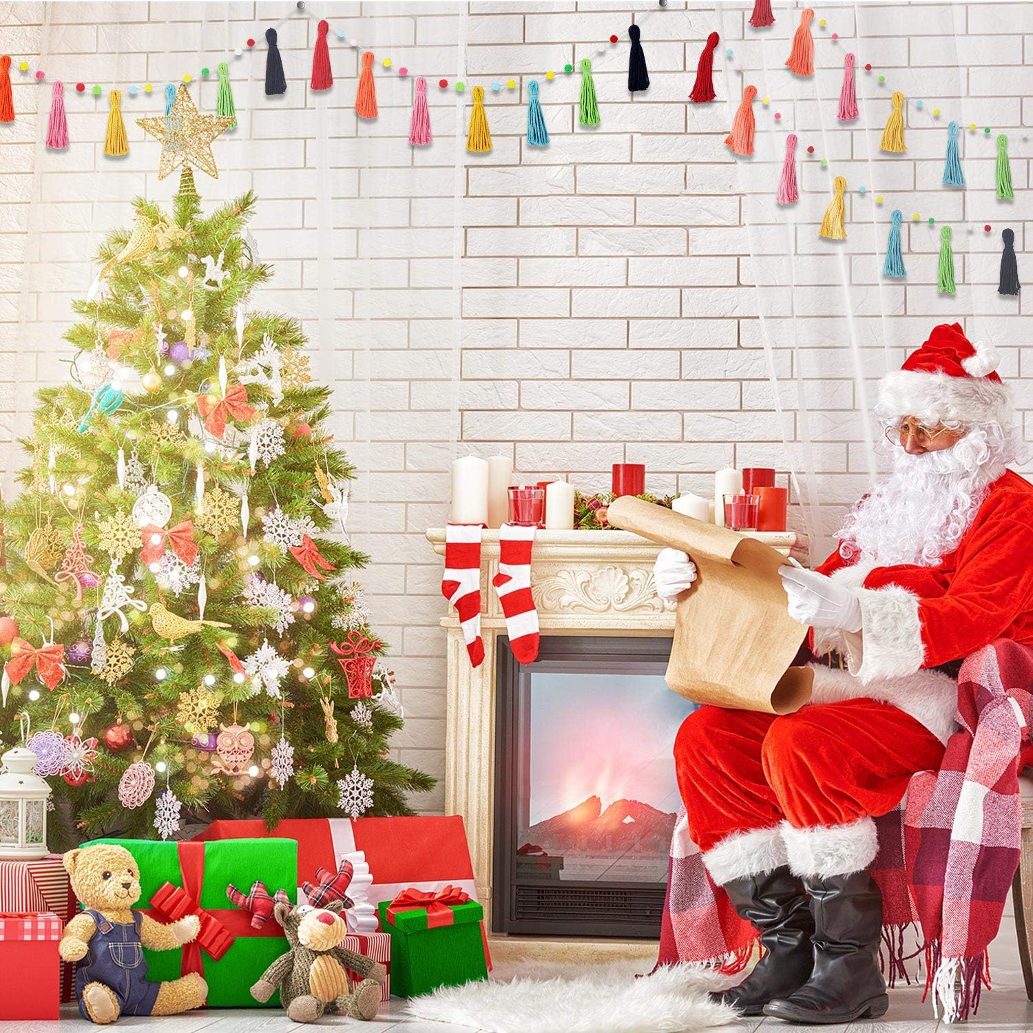3-częściowa kolorowa tęczowa g – Baby Nursery Garland recenzja i cena