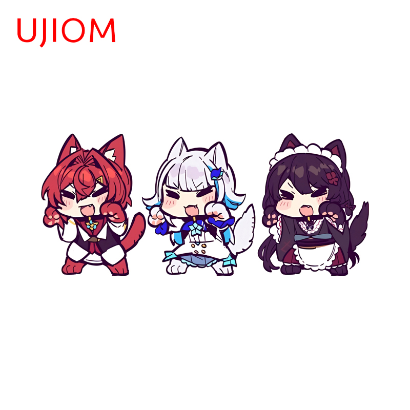 UJIOM Chibi Hololive trzy dzie – Baby Nursery Wallpaper Girl recenzja i cena