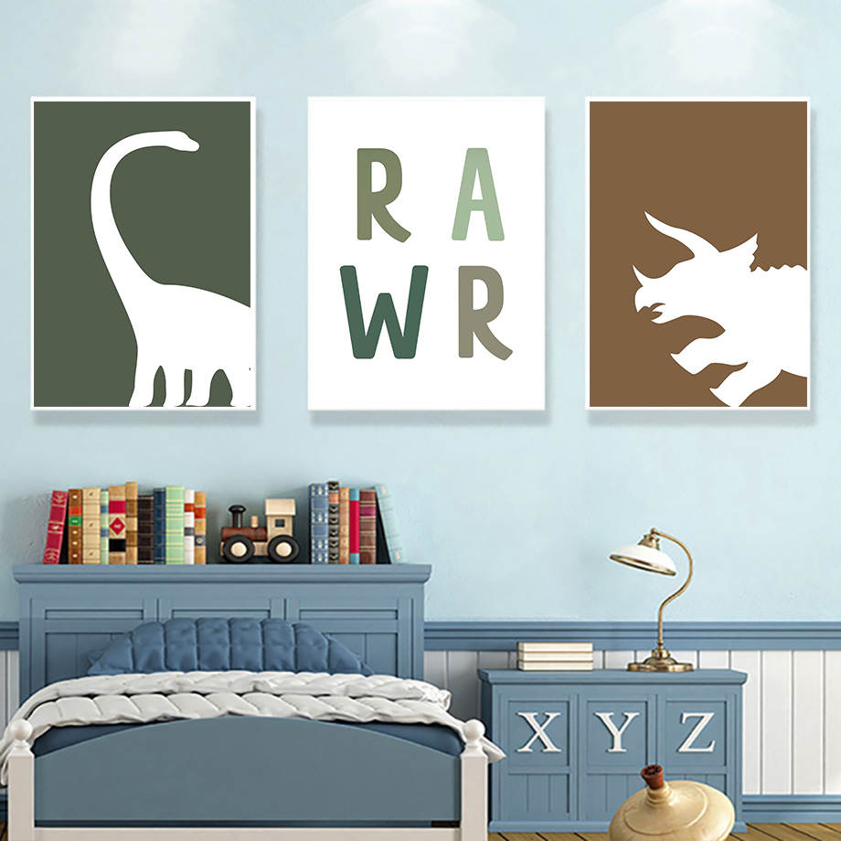 Dinozaury z epoki Jurajskiej T – Baby Boy Nursery Quotes recenzja i cena