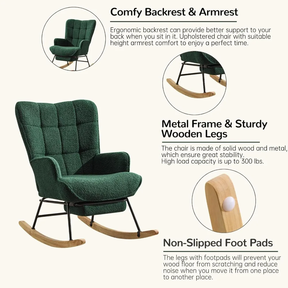 Fotel bujany do pokoju dziecię – Rocking Chair Nursery recenzja i cena