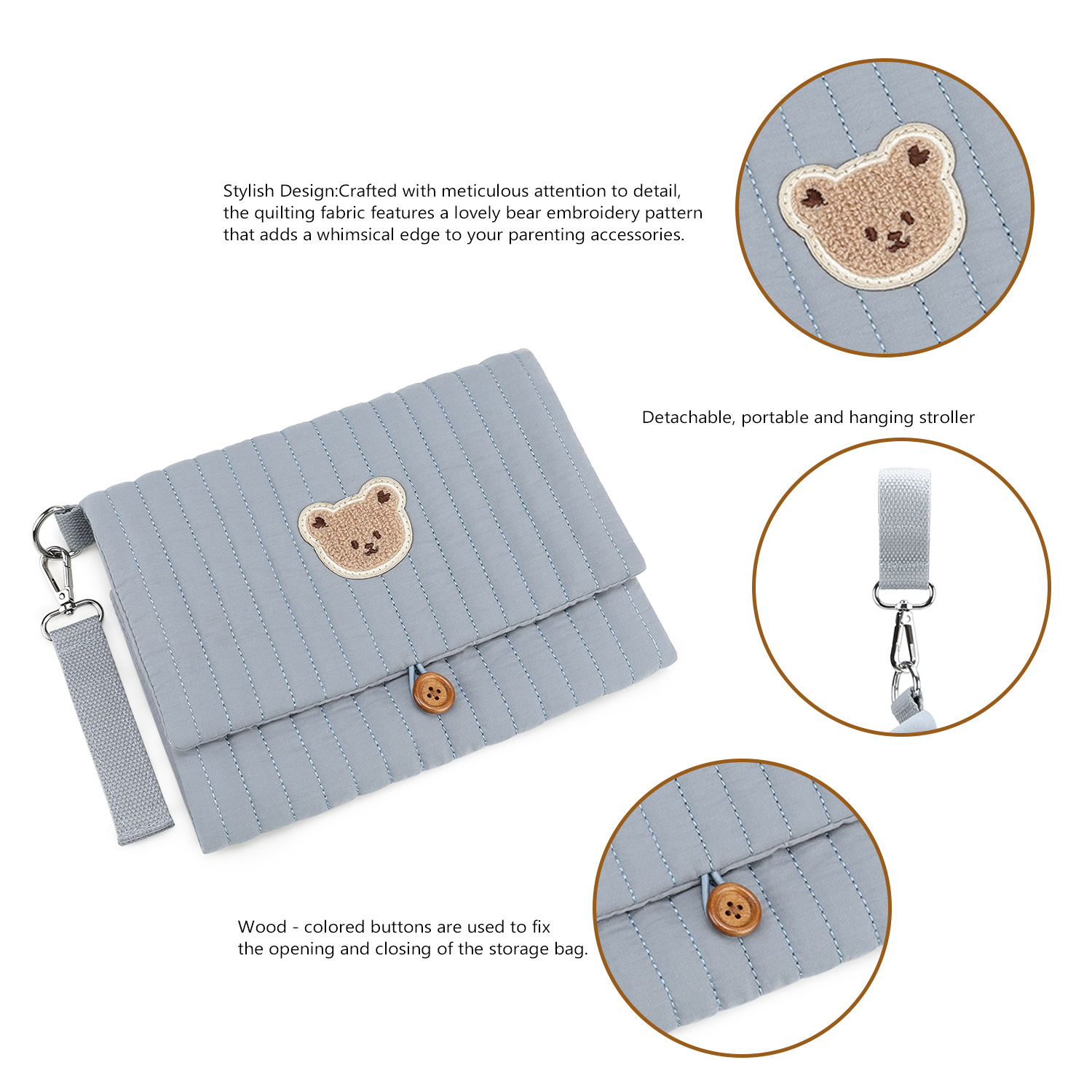 Nowe przenośne, urocze torby d – Baby Nursery Storage recenzja i cena