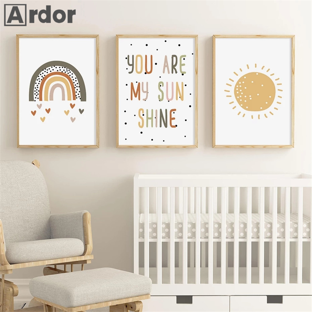Nursery Wall Prints You Are My – Baby Nursery You Are My Sunshine recenzja i cena
