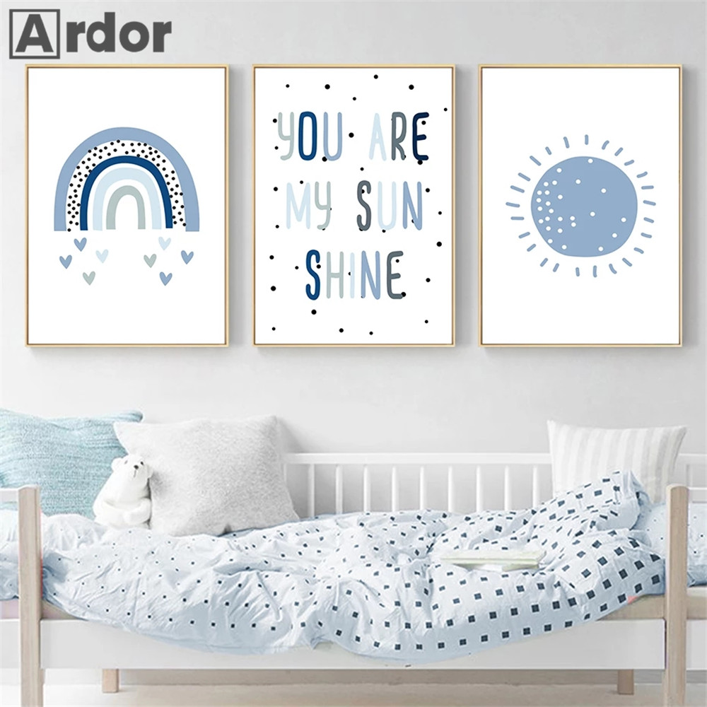 Nursery Wall Prints You Are My – Baby Nursery You Are My Sunshine recenzja i cena