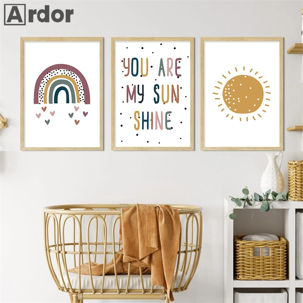Nursery Wall Prints You Are My – Baby Nursery You Are My Sunshine recenzja i cena