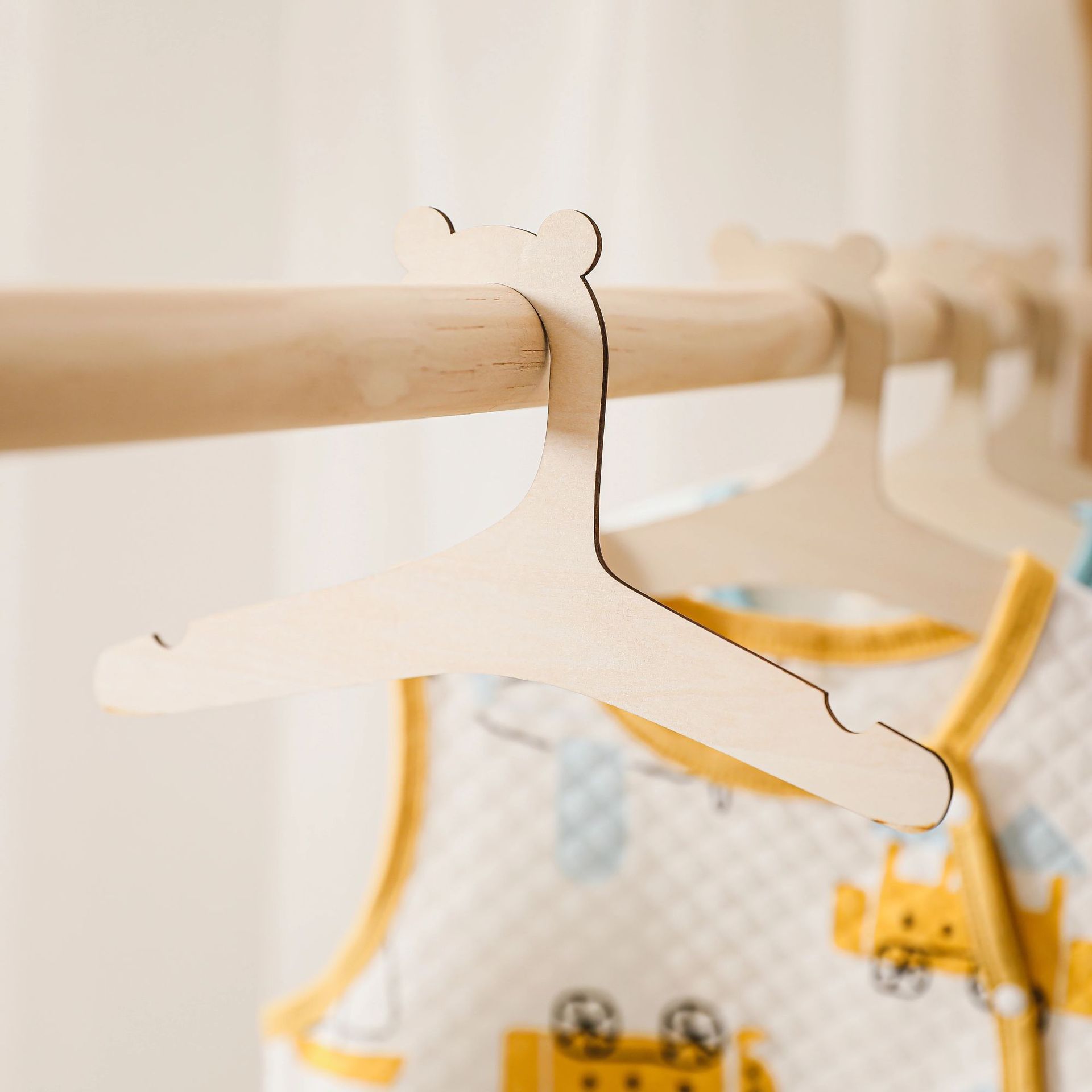 5/10 szt. Drewniane wieszaki d – Baby Nursery Uniform recenzja i cena