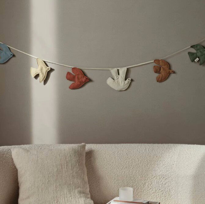 Nordycka dekoracja wisząca w s – Baby Nursery Bunting recenzja i cena