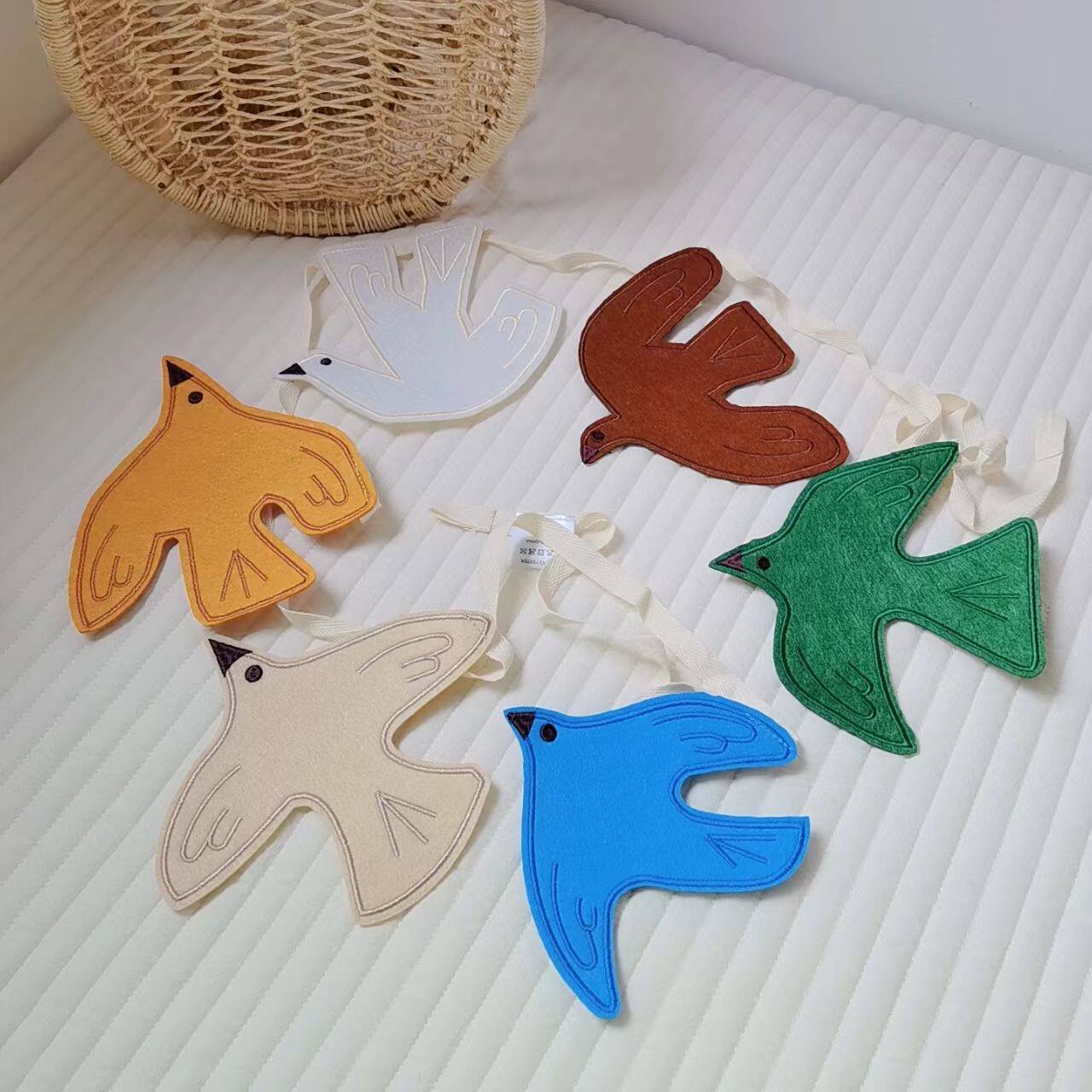 Nordycka dekoracja wisząca w s – Baby Nursery Bunting recenzja i cena