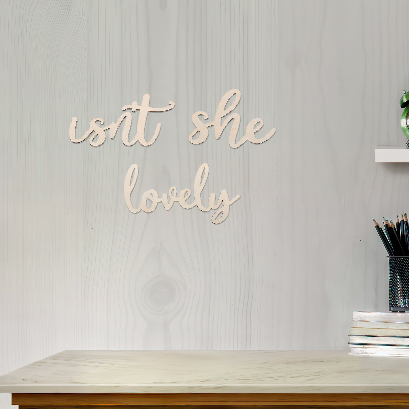 Drewniana tabliczka, drewniana – Baby Nursery Decor Girl recenzja i cena