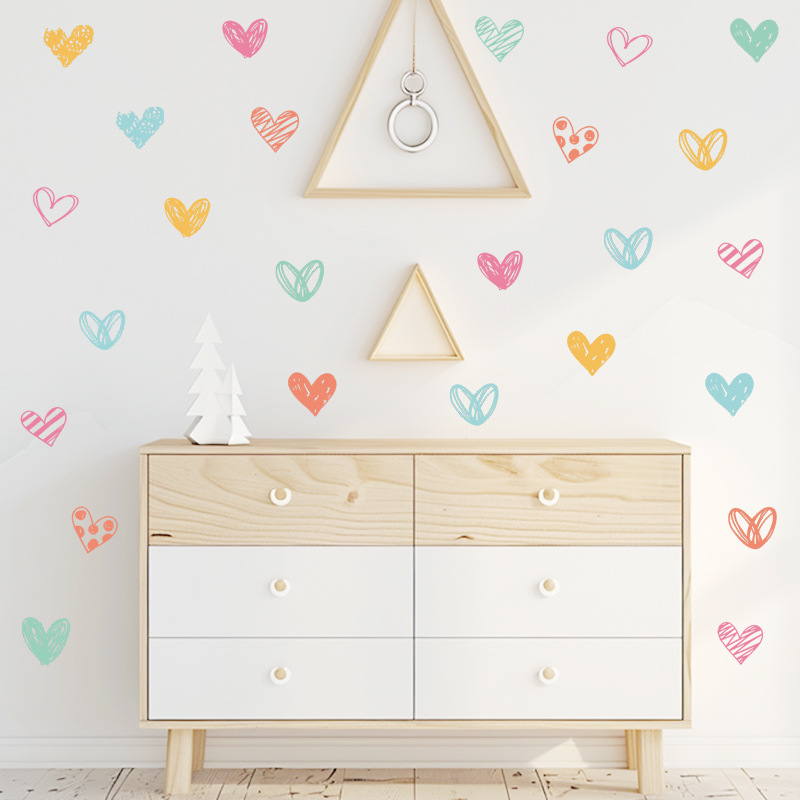 Nowe Kolorowe Naklejki Ścienne – Baby Nursery Wallpaper Girl recenzja i cena