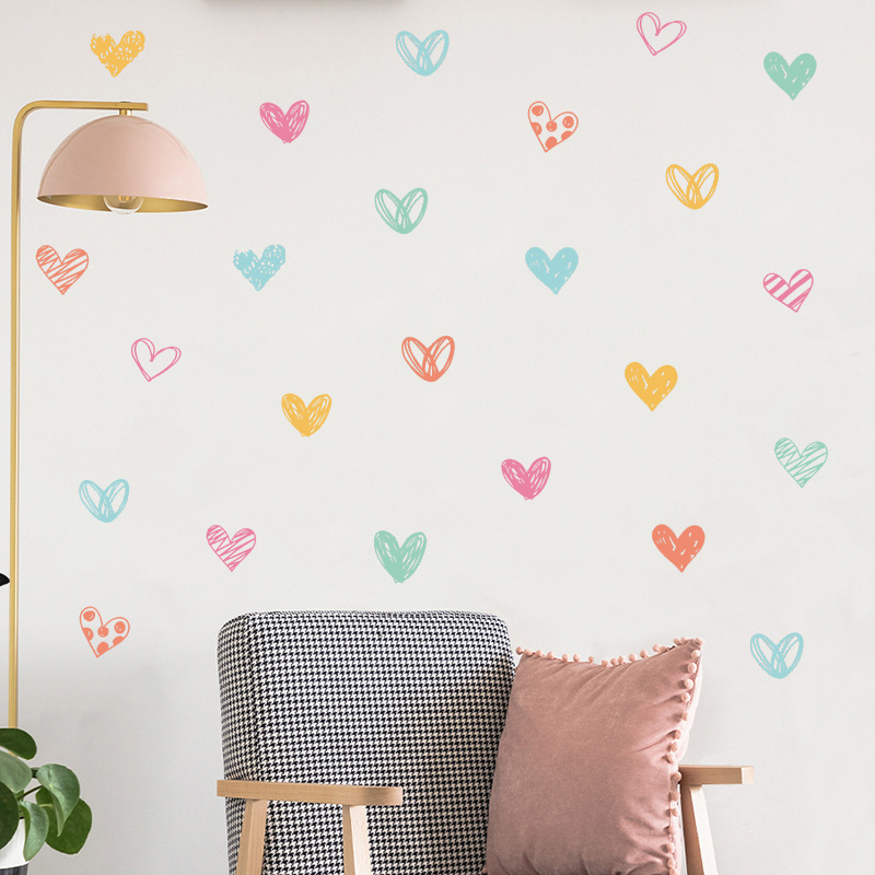 Nowe Kolorowe Naklejki Ścienne – Baby Nursery Wallpaper Girl recenzja i cena