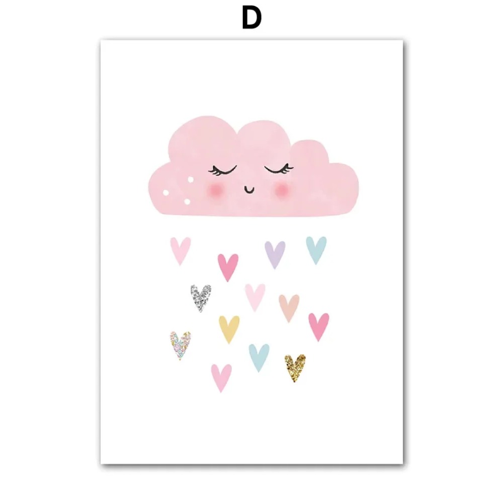 Różowy Jednorożec Królik Tęcza – Baby Nursery Decor Girl recenzja i cena