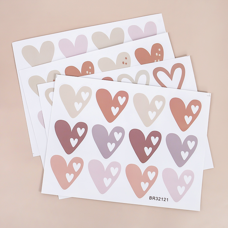 2pcs Lovely Hearts Ins Wall St – Baby Nursery Wallpaper Girl recenzja i cena