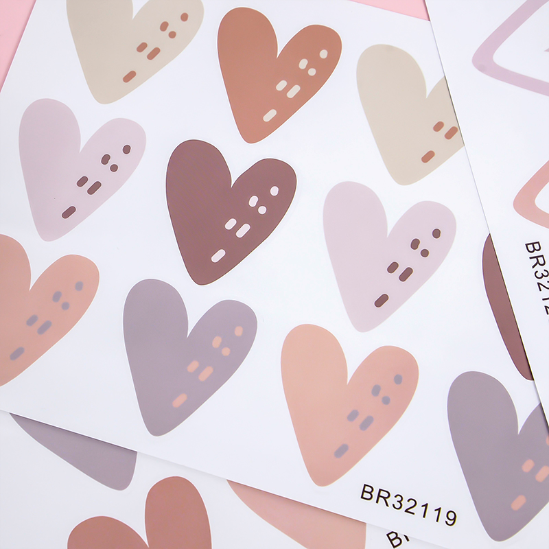 2pcs Lovely Hearts Ins Wall St – Baby Nursery Wallpaper Girl recenzja i cena
