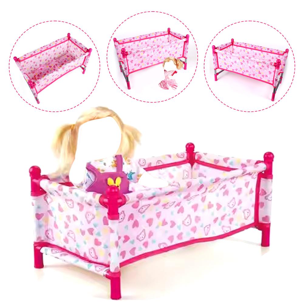 Łóżeczko dla lalek, symulacja  – Baby Nursery Crib recenzja i cena