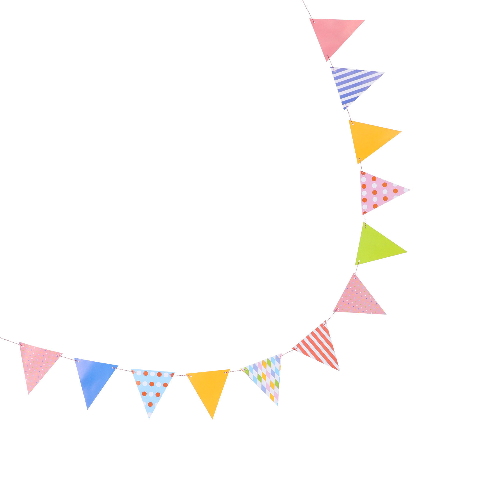 Girlanda z trójkątnych papiero – Baby Nursery Garland recenzja i cena