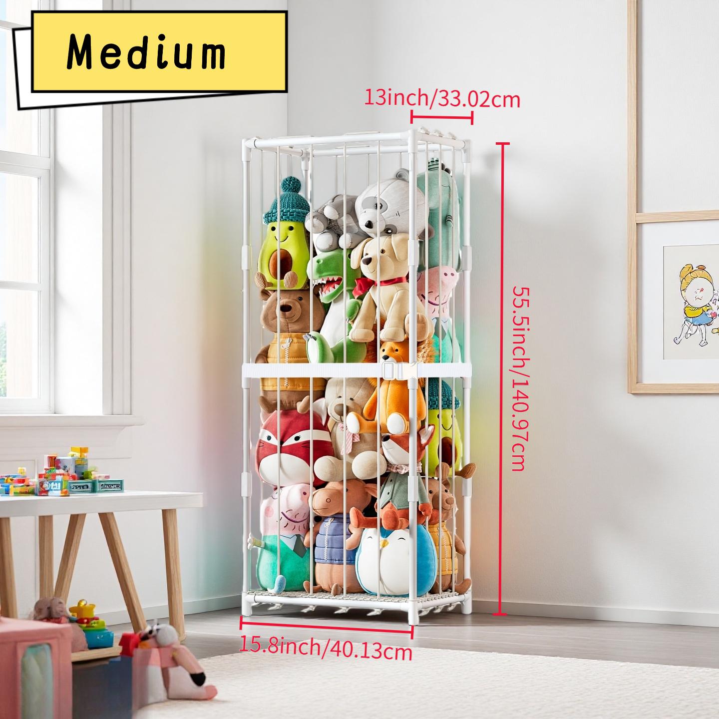Pionowy organizer na pluszaki  – Baby Nursery Zoo Animals recenzja i cena