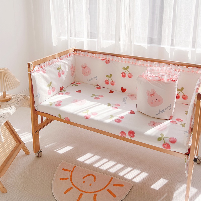 5-częściowy zestaw pościeli do – Baby Nursery Decor Girl recenzja i cena