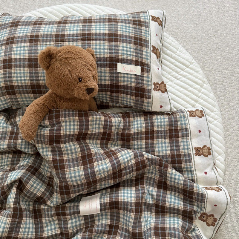Oddychająca kołdra lniana dla  – Baby Nursery Quilts recenzja i cena